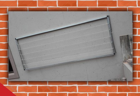 Aluminium foldaway washlines Manufacturer and installer of quality aluminium foldaway wash lines