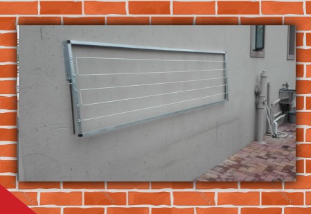Aluminium foldaway washlines Manufacturer and installer of quality aluminium foldaway wash lines